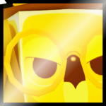 Shiny Golden Huge Old Wizard Owl