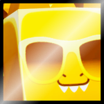 Shiny Golden Huge Party Dragon