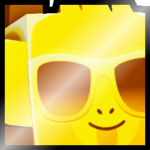 Shiny Golden Huge Party Monkey