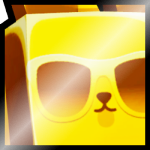 Shiny Golden Huge Party Panda