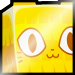 Shiny Golden Huge Pinata Cat
