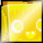 Shiny Golden Huge Pixel Yeti