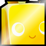 Shiny Golden Huge Pixie Bee