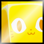 Shiny Golden Huge Sandcastle Cat