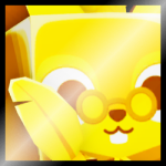 Shiny Golden Huge Scribe Squirrel