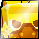 Shiny Golden Huge Shuriken Corgi