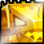 Shiny Golden Huge Slimezilla