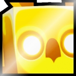 Shiny Golden Huge Specter Owl