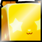 Shiny Golden Huge Starry Eye Bunny