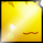 Shiny Golden Huge Storm Axolotl Ball