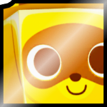 Shiny Golden Huge Strawhat Tanuki