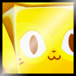 Shiny Golden Huge Stunt Cat