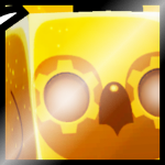 Shiny Golden Huge Temporal Owl