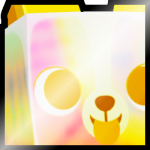 Shiny Golden Huge Tiedye Corgi