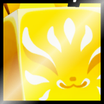 Shiny Golden Huge UV Kitsune