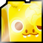 Shiny Golden Huge Zombie Pig