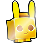 Shiny Golden Humble Rabbit
