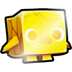 Shiny Golden Ice Penguin