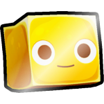 Shiny Golden Ice Slime