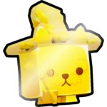 Shiny Golden Jelly Wizard