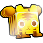 Shiny Golden Jetpack Tiger
