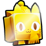 Shiny Golden Jolly Cat