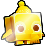 Shiny Golden Jolly Penguin