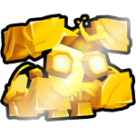 Shiny Golden Jungle Golem