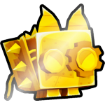 Shiny Golden Junkyard Hound