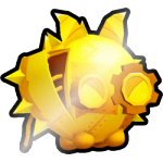 Shiny Golden Junkyard Hound Ball