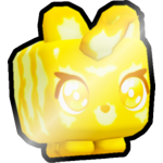 Shiny Golden Kawaii Tiger