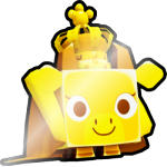 Shiny Golden King Cow