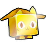 Shiny Golden Lilypad Cat