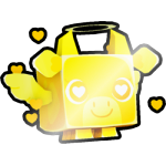 Shiny Golden Love Cow