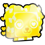 Shiny Golden Love Lion