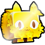 Shiny Golden Luau Cat