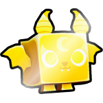 Shiny Golden Lunar Bat