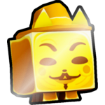 Shiny Golden Masked Fox