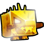 Shiny Golden Mech Dino