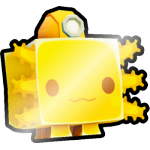 Shiny Golden Mining Axolotl