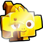 Shiny Golden Mining Monkey