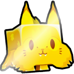 Shiny Golden Molten Werelynx