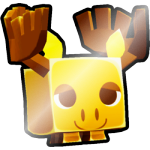 Shiny Golden Moose