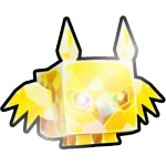 Shiny Golden Mosaic Griffin