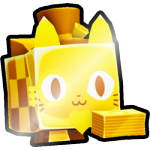 Shiny Golden Mr. Love Cat