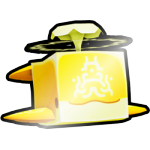 Shiny Golden Mystical Whale