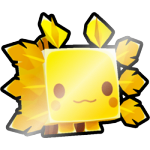 Shiny Golden Nature Axolotl