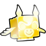 Shiny Golden Nightfall Pegasus