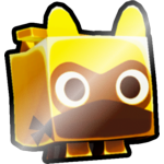 Shiny Golden Ninja Raccoon