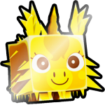 Shiny Golden North Pole Unicorn